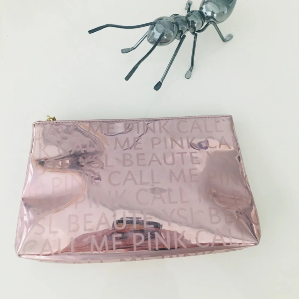 YVES SAINT LAURENT PROFESSIONAL MAKEUP BRUSHES SET & CASE COSMETIC BAG - Picture 4 of 16